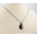 Collier Yin et Yang en acier inoxydable Tai Chi Bio